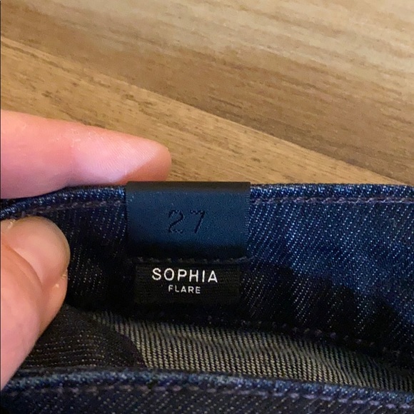 Women’s VINCE Sophia flare jeans 27 - Picture 7 of 8